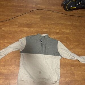 Southern marsh tan pullover - large